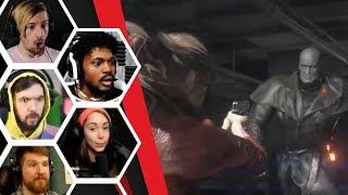 Let's Players Reaction To All The Times Mr.X Wants To Give It To Claire | Resident Evil 2: Remake