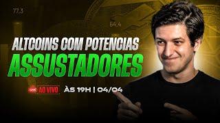 ALTCOINS COM POTENCIAS ASSUSTADORES!!!!