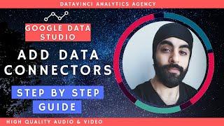 How to add data connectors to Google Data Studio