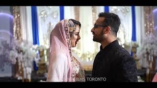 Engagement shoot highlights by brilliant films Canada - Natraj Banquet Hall Mississauga Torbram Rd