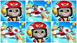 Говорящий Том: воздушный бег Я ВРЕЗАЛСЯ В КОНЯ  Talking Tom Sky Run обзор крутых игр для Андроид