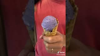 Skittles Inspired Ice Cream TikTok: carl.is.cooking