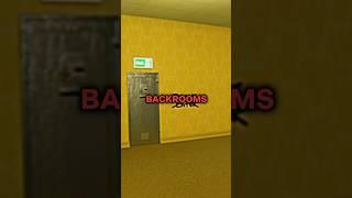 ️Would You Go Through THE BACKROOMS MYSTERY DOOR - Found Footage️ #backrooms #creepypasta #shorts
