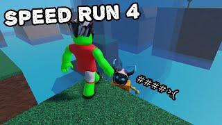 Roblox Speed Run 4 but if I Fall the Video Ends..