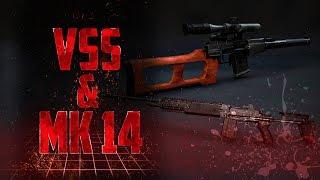 ВСС(VSS) И Mk 14 УБИВАЮТ20 kills winPUBG MOBILE