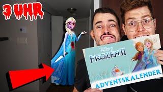 ÖFFNE niemals FROZEN 2 ELSA und ANNA ADVENTSKALENDER vor WEIHNACHTEN um 3 UHR NACHTS !!