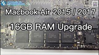 Macbook Air 13" A1466 2017 16GB Memory Upgrade