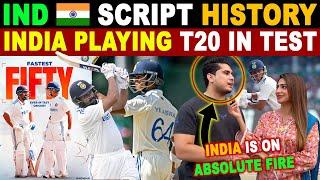 INDIA 285/9 FASTEST RUNS IN TREST HISTORY | IND VS BAN TEST DAY 4 | PAK REACTIONS