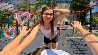 ESCAPING STRANGE LOVE FITNESS (Romantic Story ParkourPOV)