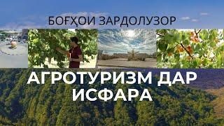 АГРОТУРИЗМ ДАР ИСФАРА / САЁҲАТИ КИШОВАРЗӢ ДАР ҲУДУДИ ХОҶАГИИ ДЕҲҚОНИИ АБДУРАСУЛИ ИСФАРА