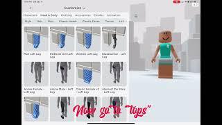 How to get a hourglass body in roblox