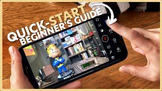 The Best Mobile Filmmaking App | Blackmagic Camera App Starter's Guide