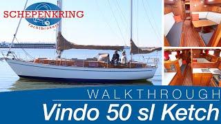 Vindö 50 SL Ketch for sale | Yacht Walkthrough | @ Schepenkring Lelystad