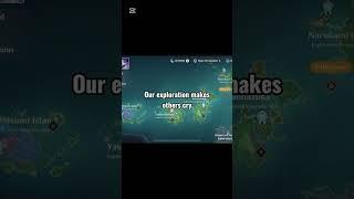 Every lazy player relates  #genshinimpact #genshin #primogems #lazy