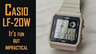 Simple, small and fun Casio LF-20W watch review #casio #casiowatches #gedmislaguna