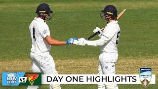 Kerr, Tremain spark Blues fightback on day one | Sheffield Shield 2021-22