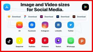 Video & Image sizes for Social Media (Facebook, Instagram, LinkedIn, Youtube, Twitter & WhatsApp)