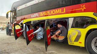 Riding the Most Luxurious Triple Decker Bus of Pakistan