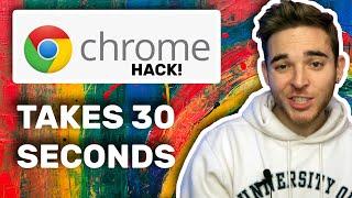 Google Chrome Productivity Hack | Streamlined Bookmarks Bar