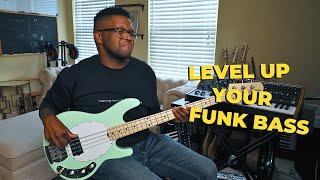 3 Major Funk Bass Licks Lesson