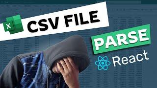 Convert CSV File To JSON | React - Papaparse