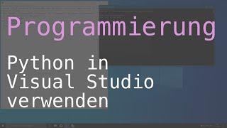 Python in Visual Studio verwenden