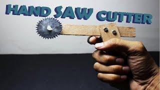 How to make Mini Hand Saw Cutter