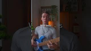 With bass vs No bass #bass