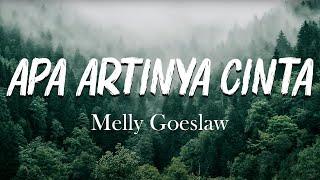 Apa Artinya Cinta - Melly Goeslaw feat. Ari Lasso | Lirik Lagu Indonesia