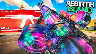 this BUFFED AK74 CLASS SETUP is the NEW AMAX on REBIRTH ISLAND WARZONE!