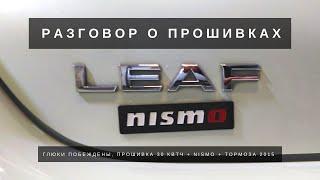 [Летопись про Leaf] Глюк приборки побеждён, прошился на Nismo + тормоза 2015.