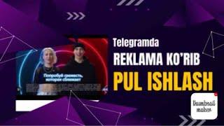 TELEGRAMDA 5 DAQIQADA 14000 RUBL ISHLASH