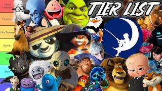 TIER LIST de TODAS las 51 PELÍCULAS de  DREAMWORKS ANIMATION con ROBOT SALVAJE - RANKING, TOP 2024