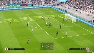 eFootball PES 2021 - England vs Croatia - UEFA EURO 2020 Gameplay (PS5 UHD) [4K60FPS]