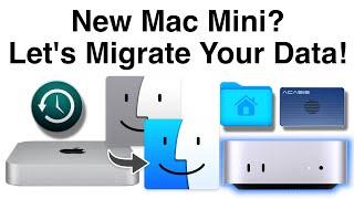 How to Migrate your data to your Mac Mini’s external Home!