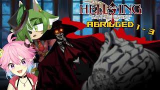 Bro he is WILDDD! | Hellsing Ultimate Abridged ep 1-3 Reaction | Vtubers React