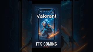 Valorant Mobile Is Finally Coming…  MANDA LINA #valorant #shorts
