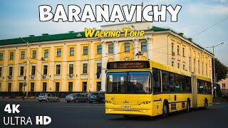 THE CITY OF CONTRASTS Baranavichy | Belarus Walking Tour 4K 60fps