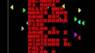 Unused Game Content ~ GBC Promotional (US/Japanese) Demonstration Debug Menu - Wario Land II