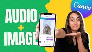 How to Add Music to a Photography ️[FREE in Canva]