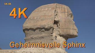 Pyramiden Doku mit Sphinx Geheimnisse, Tal Tempel, Tunneln und Osiris Schacht. 4K UHD