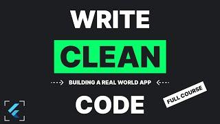 Flutter Clean Architecture - Learn By A Project | Full Beginner's Tutorial