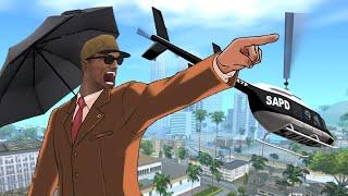 Make your police helicopter fly away! Specifics of culling zones in GTA San Andreas. Mehaniq Gaming