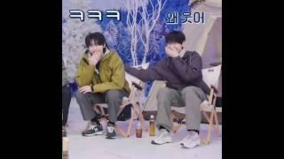 A TINY compilation of Sunoo's pyong pyong punches to Sunghoon  #sunoo#sunghoon #sunsun #enhypen