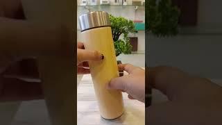 Bamboo Temperature Flask- Corporate Gifting - AJ Creations Mumbai