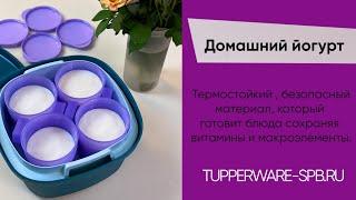 Домашний йогурт в ТЕРМОСЕРВИРОВАТЕЛЕ / tupperware-spb.ru