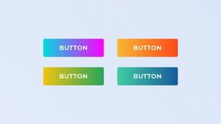 Animated Gradient Buttons with HTML CSS