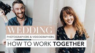 How photographers & videographers work together at weddings - THINGS YOU SHOULD KNOW!!