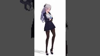 【Honkai Impact 3rd/MMD/AI/pixel】Bronya #honkaiimpact3rd #mmd #bronya