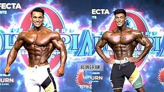 Ali Bilal Vs Bhuwan Chauhan Comparison at 2022 Mr. Olympia #cbum #hadichoopan #bigramy